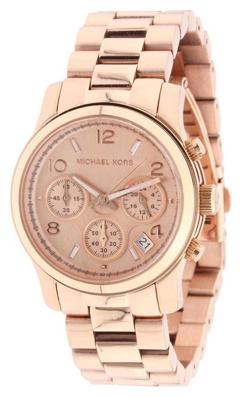 michael kors rose gold and silver watch|mk rose gold watch sale.